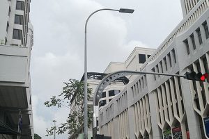 Luzes de rua LED de alta potência de 200 W, Singapore Highway Avenue