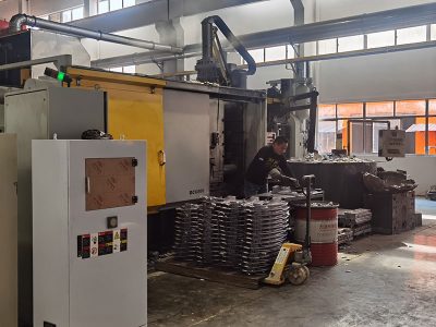 produção de fundição