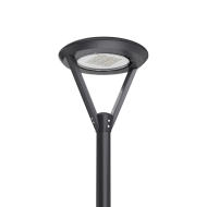 luz de estrada de jardim